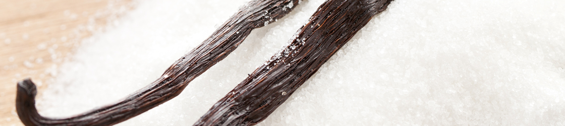 Sucre avec vanilline